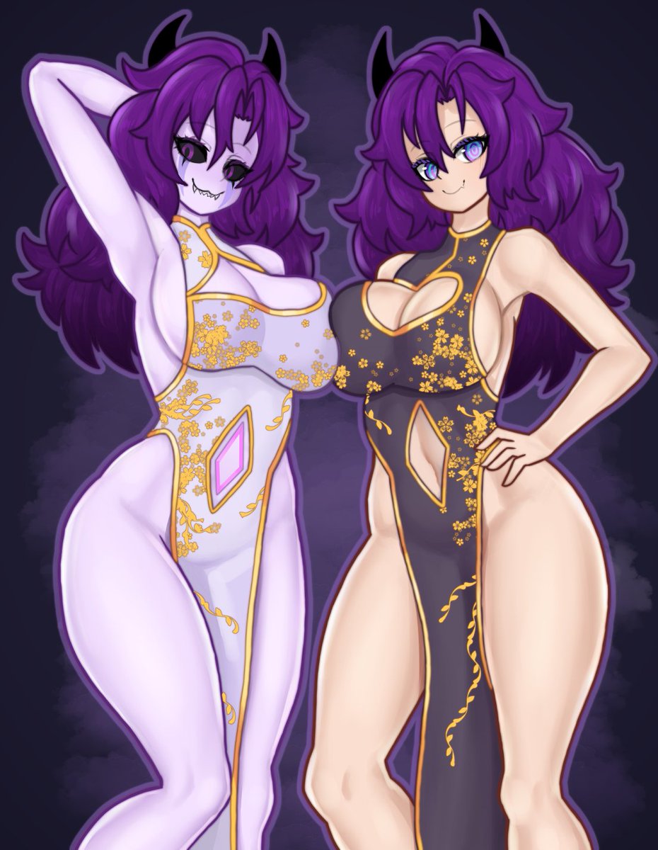 ValusD's tweet image. Want to give a huge thank again to @Nerosynt for another gorgeous piece for @Kuraichen again please go give them love they're both so amazing