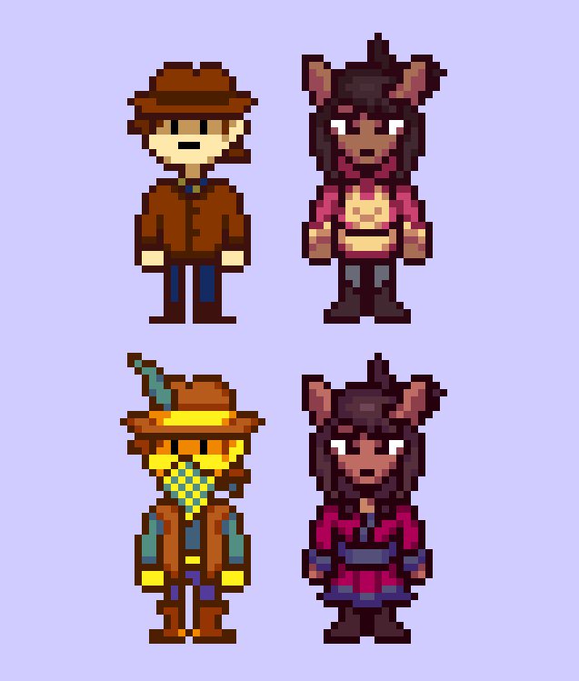 HunterOfMAP's tweet photo. Alright, time to start drip feeding yall this AU I've been cooking for a bit
Introducing Deltarune Yellow: Before 1997 and our two heroes; Clover and their childhood friend, Kanako Ketsukane
#UndertaleYellow #UndertaleYellowFanart #DELTARUNE https://t.co/OwQ33ghNmC