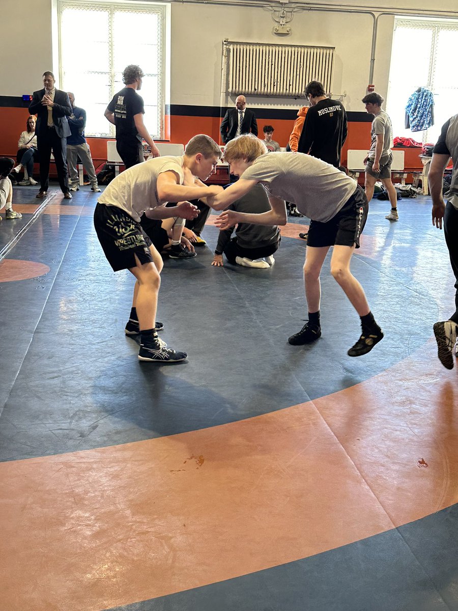 GOWHS_Wrestling's tweet photo. Rockey warming up for the IHSA State Finals! https://t.co/juSIiHwujH