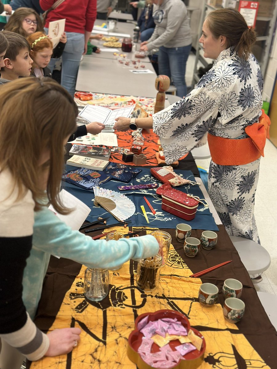 Celebrating our diverse cultures and heritages at our International Night/Book Fair #springrunfun