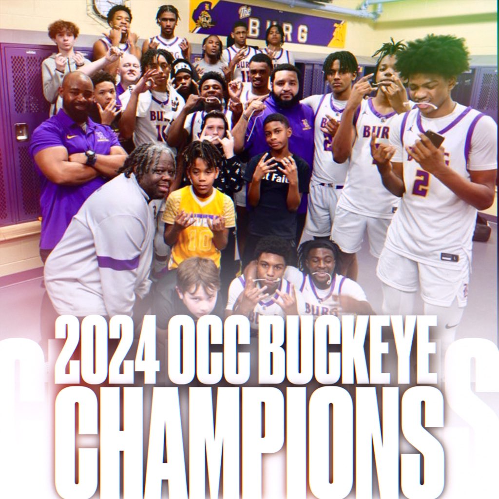 For the first time in 11 years your Raiders are OCC CHAMPIONS!! 🏴‍☠️🏀🔥 #RTS #BURG #wonNOTdone