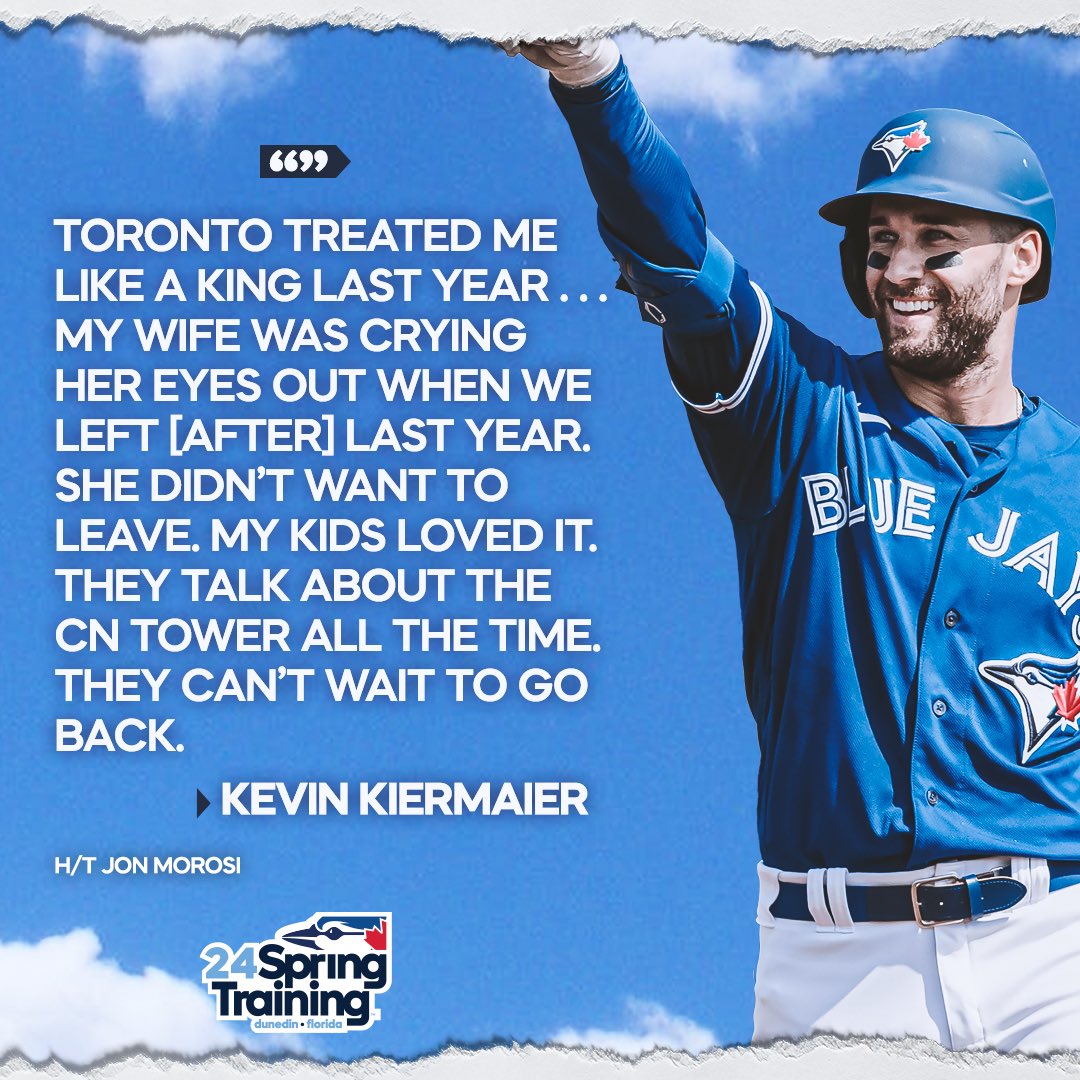 Canada loves you, KK ❤️🇨🇦

(H/T <a href="/jonmorosi/">Jon Morosi</a> // <a href="/MLB/">MLB</a>)