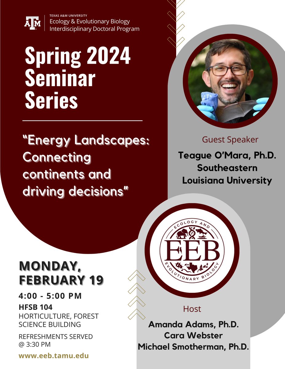 Join us Feb 19 at 4pm to hear Teague O'Mara @teague_o on 'Energy Landscapes: Connecting continents and driving decisions.'