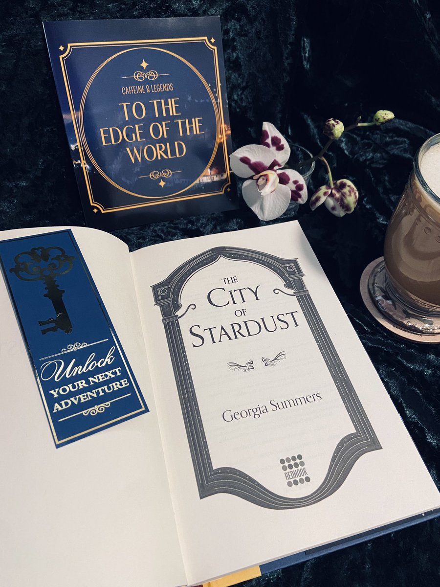 I’m excited to read my first book with a cup of coffee from <a href="/caffeinelegends/">caffeineandlegends</a>