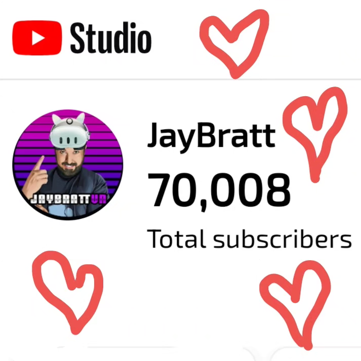 THANKS TO 70 THOUSAND OF YOU!! 📷
To celebrate we are doing a Quest 3 GIVEAWAY for you!!
gleam.io/QSBjC/march-20…
#quest3 #Giveaway #Giveaways