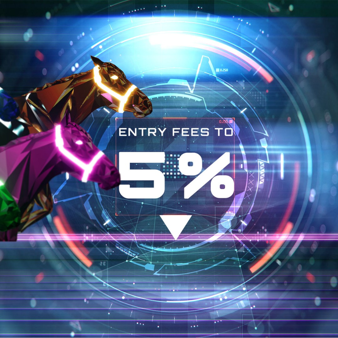 In just 24 hours we’re slashing entry fees to 5% and directing 100% of fees to the Player Treasury for use in events!
