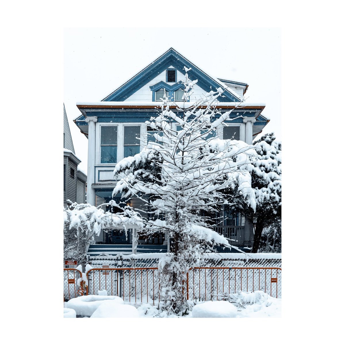 mparkin2's tweet image. Snowy Brooklyn morning