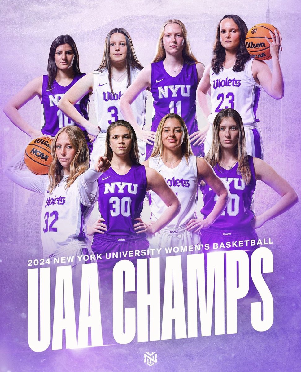 Congratulations to #CougNation alum Erica Miller and her NYU teammates on their conference championship