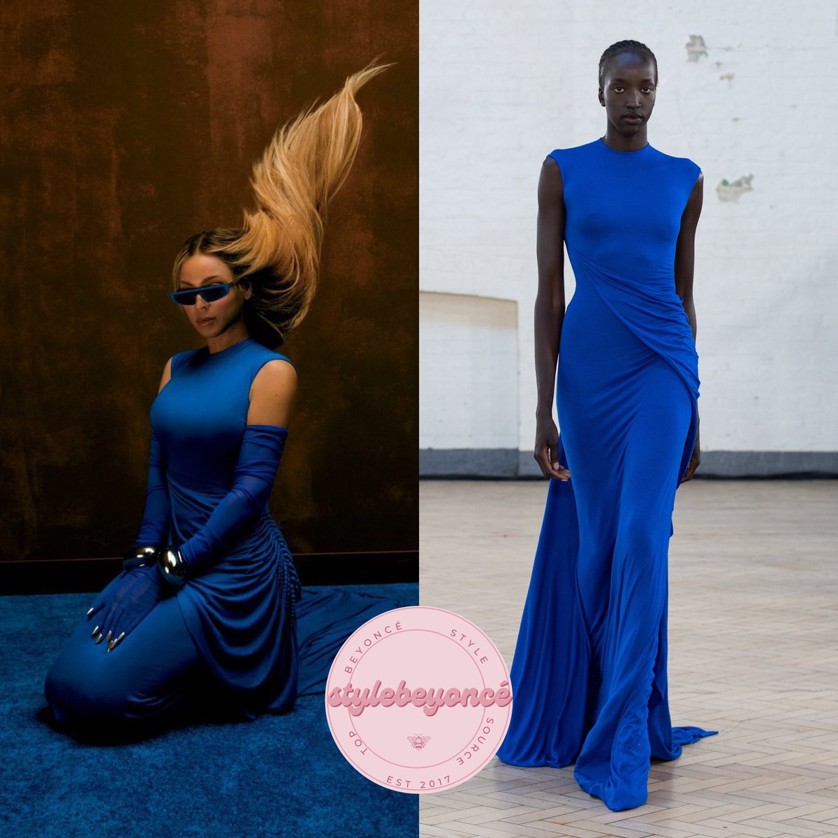 1stylebeyonce's tweet photo. #Beyoncé wearing custom Spring/Summer 2024 #StandingGround for #Essence March 2024 issue https://t.co/dyQK4AtHsB