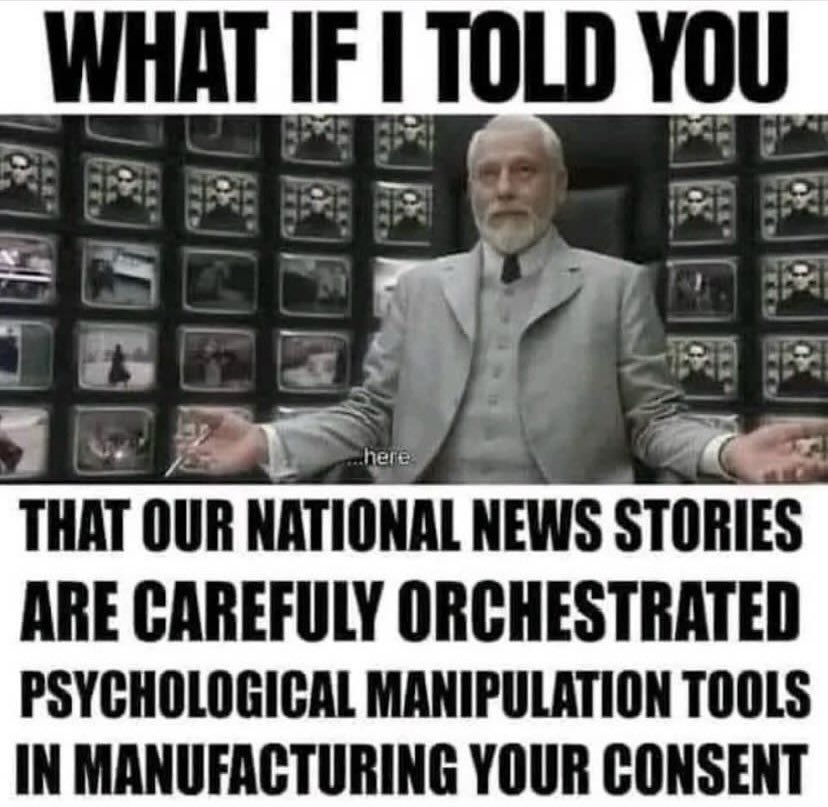 tommyleetwo's tweet image. #lamestreammedia #psyop #cia #turnoffyourtv #questioneverything