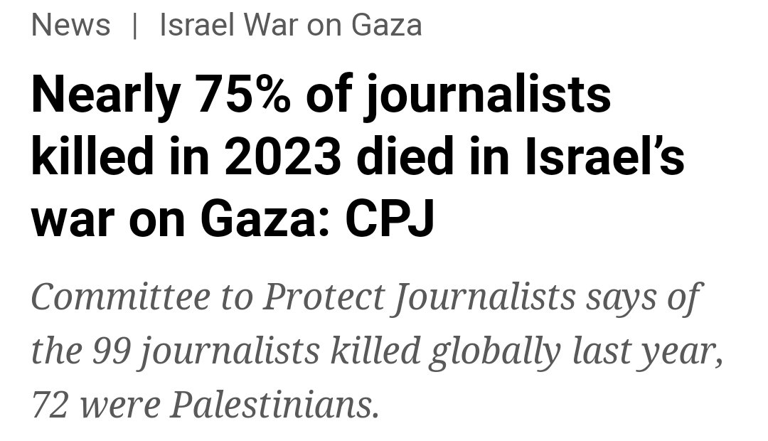 InfraHaz's tweet photo. How does it make sense that a Neo-Nazi terrorist like Navalny dying in prison is a crime against humanity, but Israel murdering nearly 100 journalists in Gaza is 'self defense?'

Western liberals are the scum of the Earth. https://t.co/xI5Z7iN8E1
