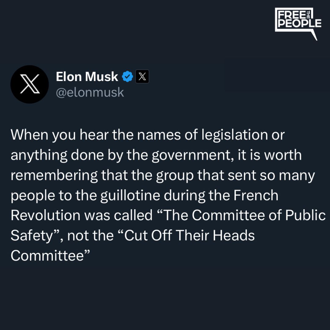 Great advice from <a href="/elonmusk/">Elon Musk</a>. Never trust the name of a bill as being accurate.