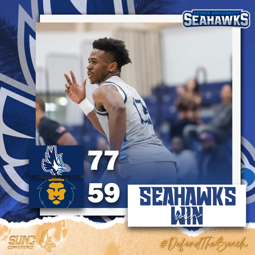 𝗕𝗶𝗴 𝗠𝗮𝗻 𝗚𝗮𝗺𝗲𝘀!

Points: Miszkiewicz/Sirmans (19)
Rebounds: Miszkiewicz (17)
Assists: Sirmans (9)

#DefendtheBeach #ChaseFor20