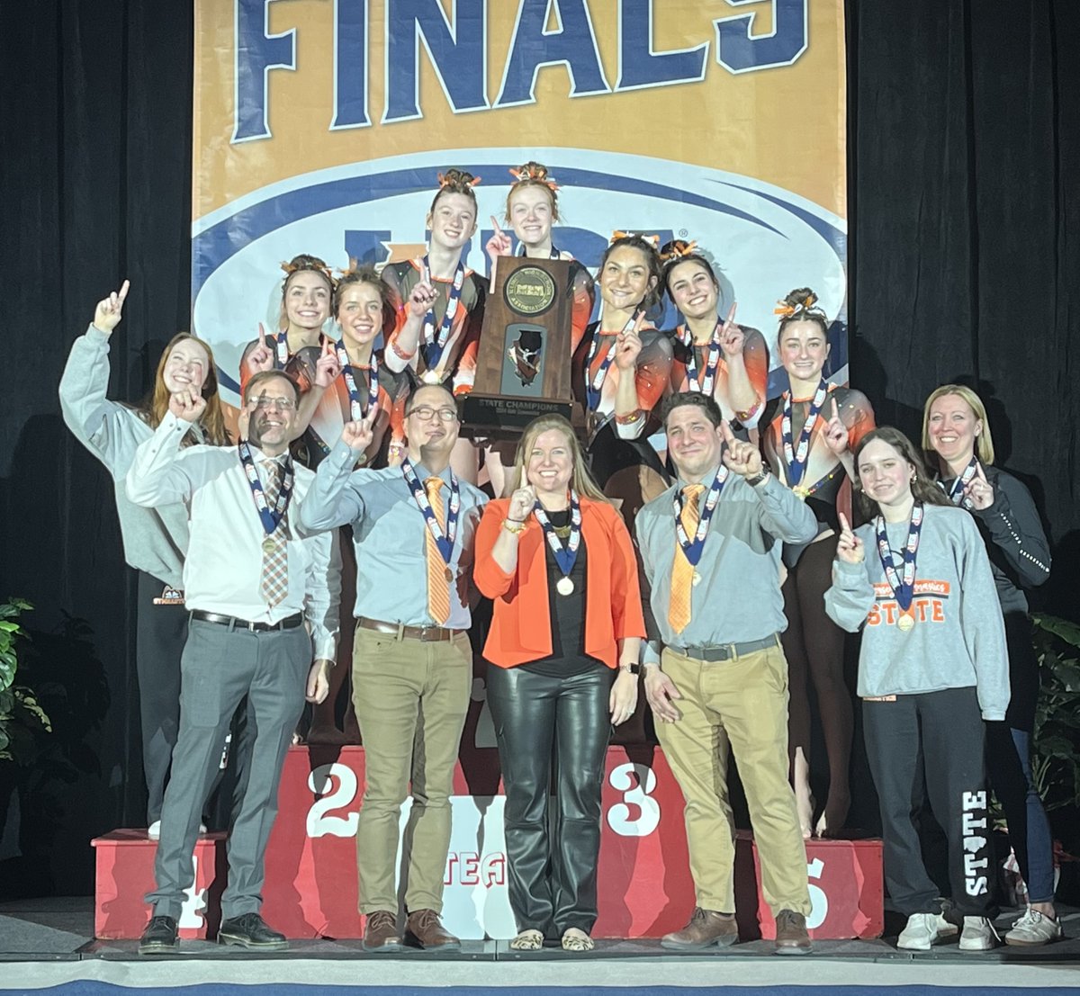 🤸‍♀️2⃣0⃣2⃣4⃣ #IHSA GIRLS GYMNASTICS STATE FINALS🏆🏅 🏆TEAM STANDINGS🏆 🥇 Hersey 🥈 Downers Grove South 🥉 Wheaton Warrenville South 🔗FULL RESULTS▶️ihsa.org/Sports-Activit…