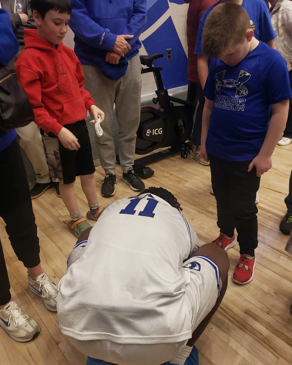 Senior day @eiubasketball @Tiger3_mvp