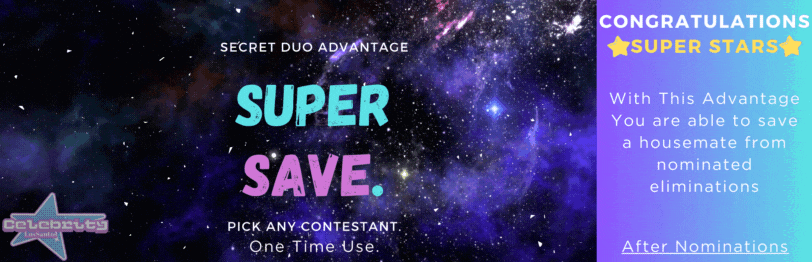 Vanessa and Jiji have just won Episode 4 of CLS and their advantage was to save someone from elimination... they made an executive decision to use it now so as a result: Luvie James has been saved from elimination!