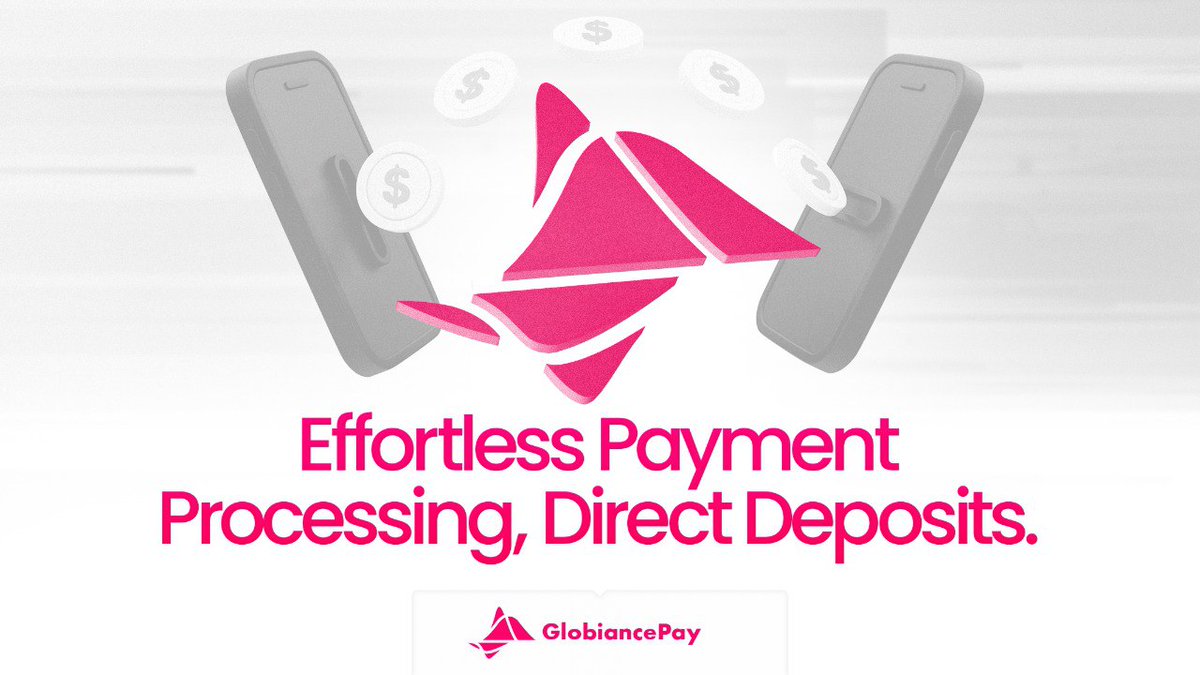 Simplify your Business with effortless payment and direct deposits, and enjoy the convenience of taking care of your financial business all on one platform. 🌐 GlobiancePay is more than just a bank, we also offer online payment processing, banking solutions, and user-friendly