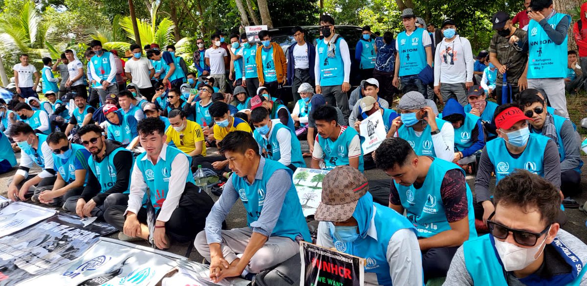 __Assad_'s tweet photo. Hazara refugees in Indonesia face numerous hardships, including limited access to basic necessities such as food, shelter, and healthcare...
#End12YearsInLimbo_Indonesia https://t.co/vuMc2LpAsh