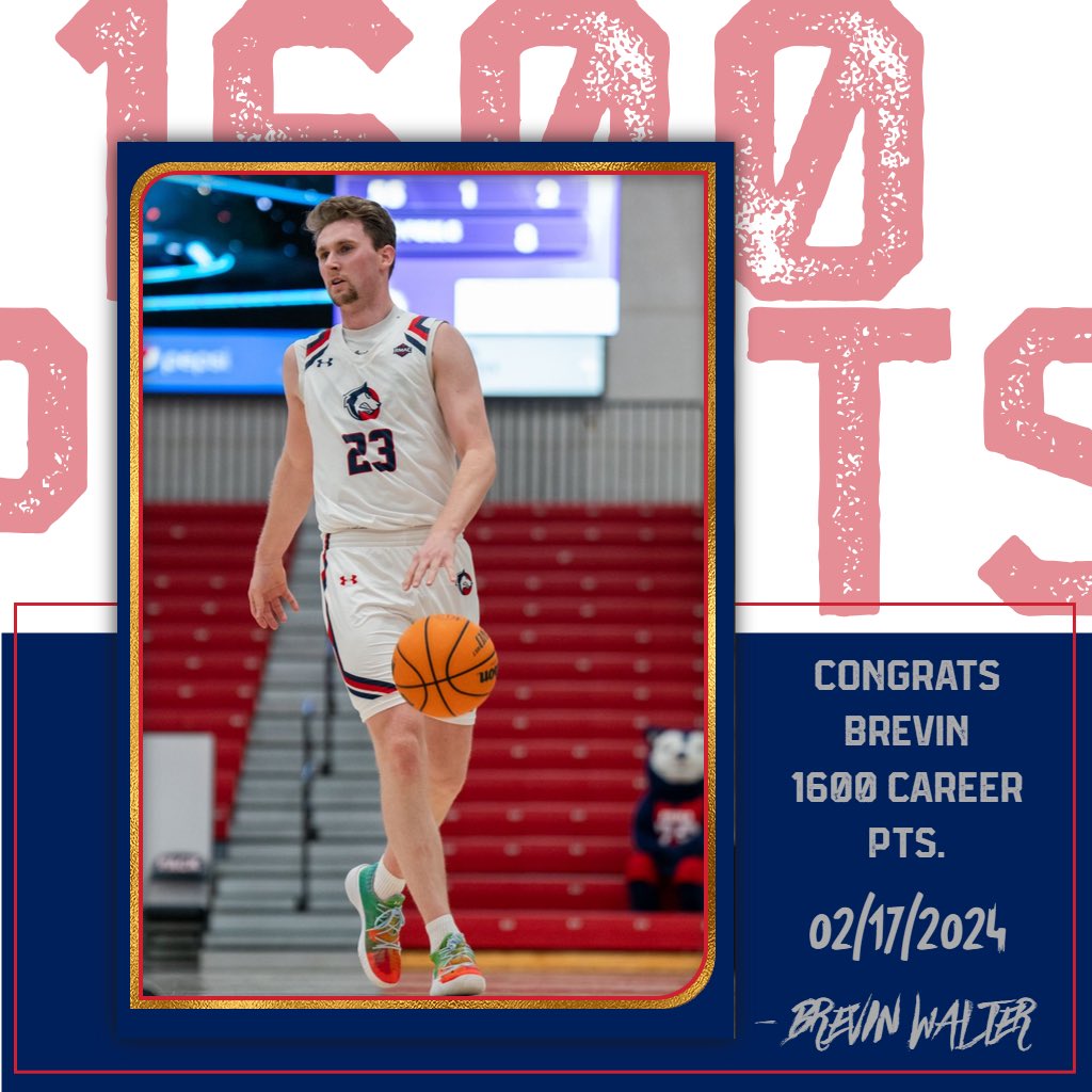 HISTORY

Congrats to Brevin Walter for getting to 1600 career points. Grateful it was in a CSU Pueblo Jersey‼️

#DevelopingChampions