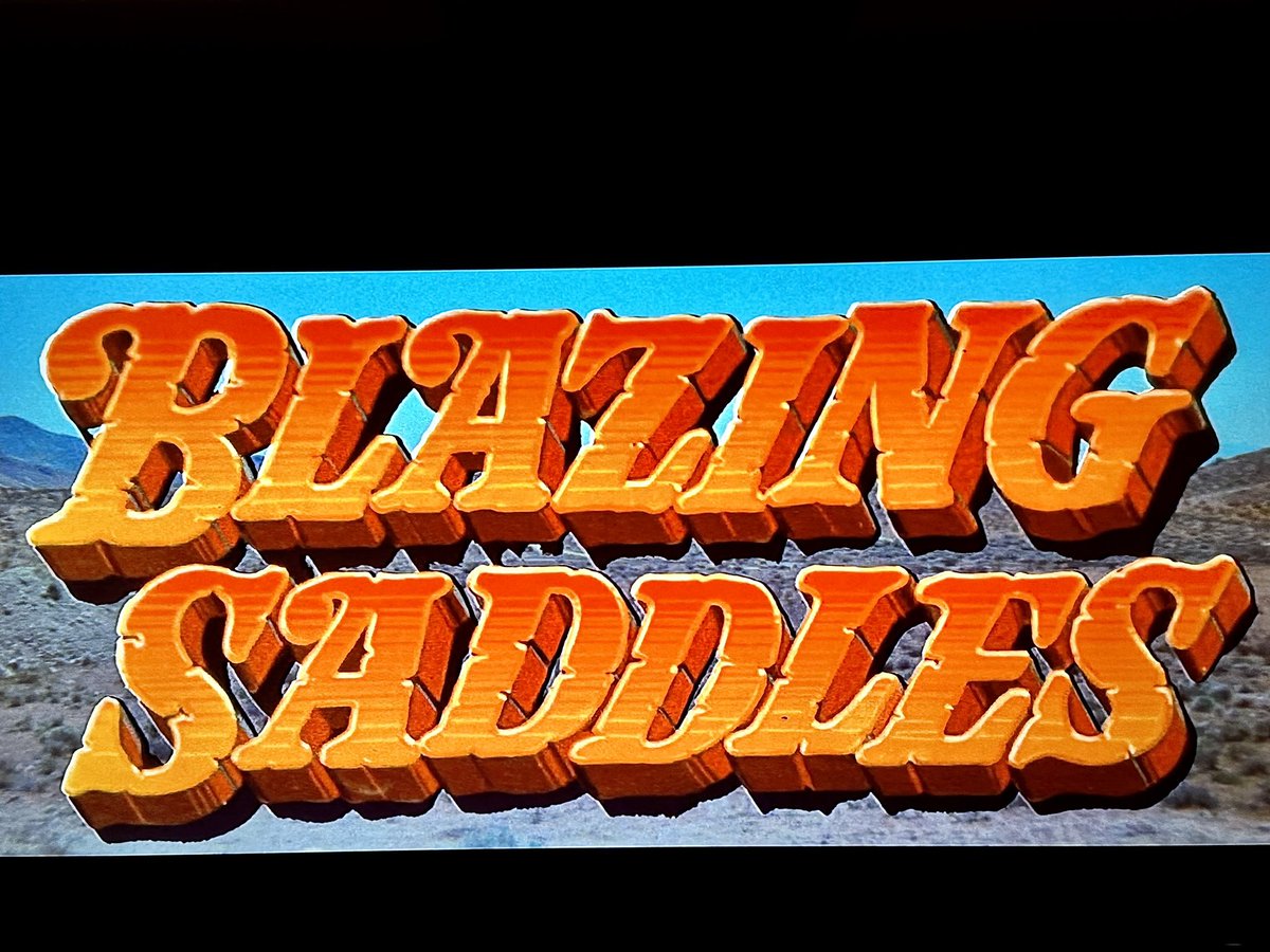 Grab the popcorn! 🍿
🎥
#blazingsaddles