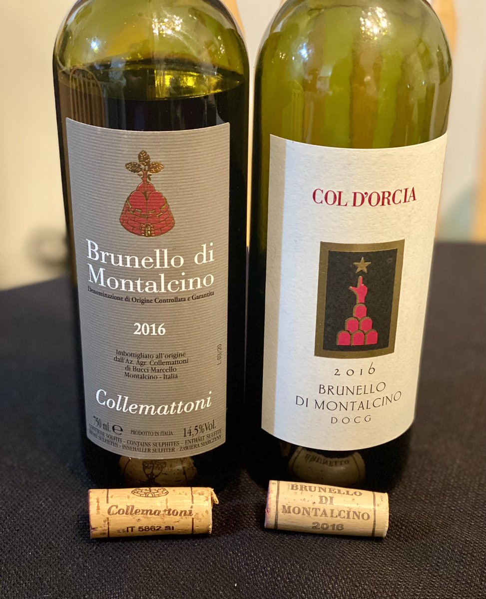 Brunello double post ODR 🍷🍷 <a href="/Ahachey101/">Andrew</a>  #collemattoni #coldorcia #2015 #skatensip #brunello #sangiovese #montalcino <a href="/ConsBrunello/">Brunello Montalcino</a>