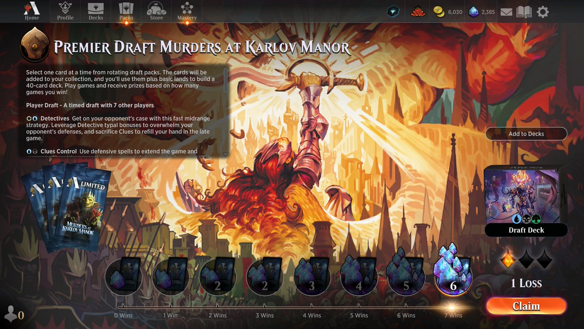 MythicMattmtg's tweet photo. @MTGJoe2 @TitanSmashMTG Seeing both of your tweets has inspired me to jump back into Arena too. We keep this up we'll be running the bronze tier soon! https://t.co/Ua8CeCnteH
