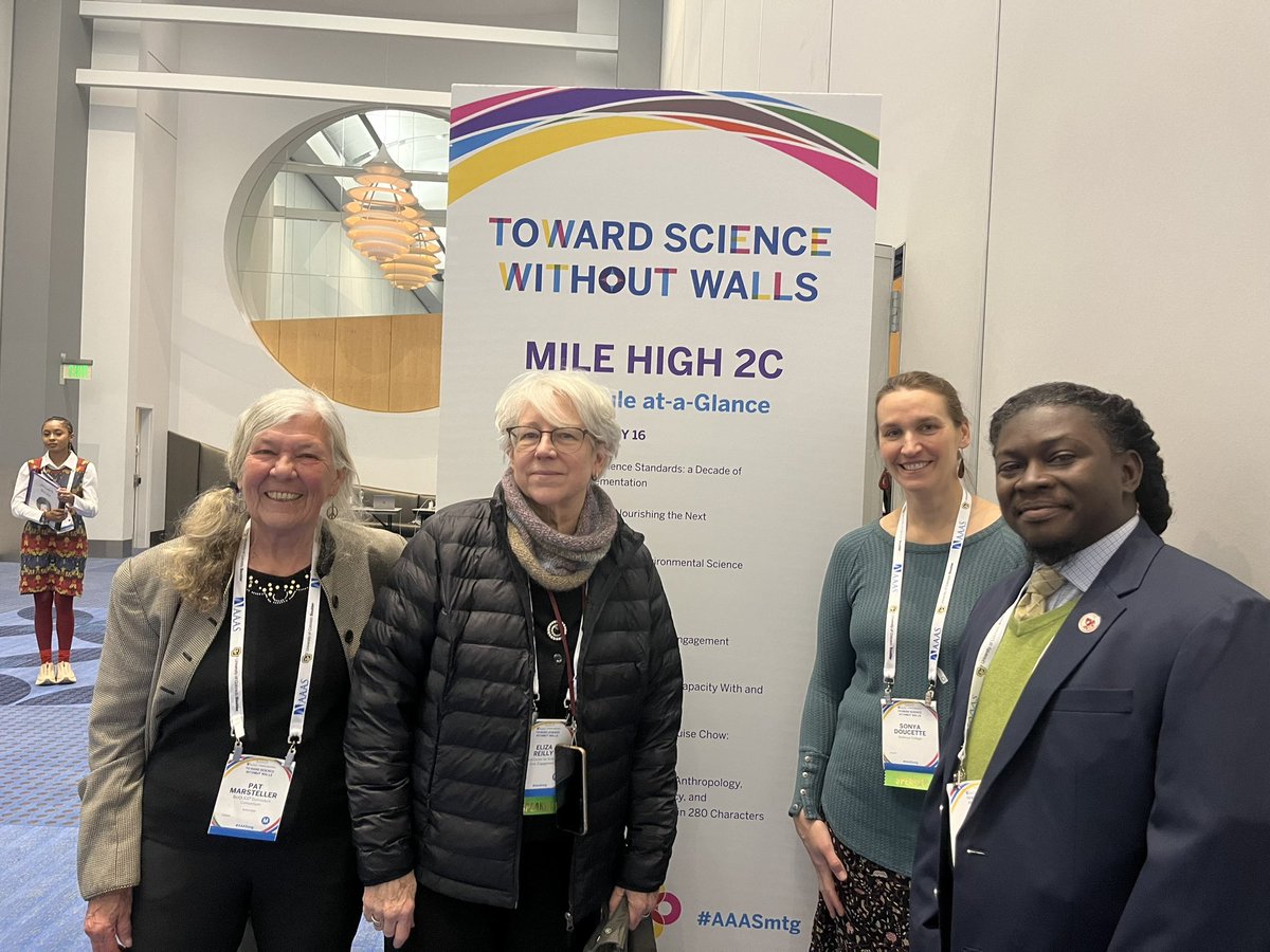 Teaching Climate Justice and Civic Engagement talk at AAAS! Where snow meets science and scholarship! #AAASmeeting #BIOSCRIBE #Morehouse #EnvironmentalJustice #Sustainability #SOTL #environmentaljusticeandsustainability #EJSP #VRI