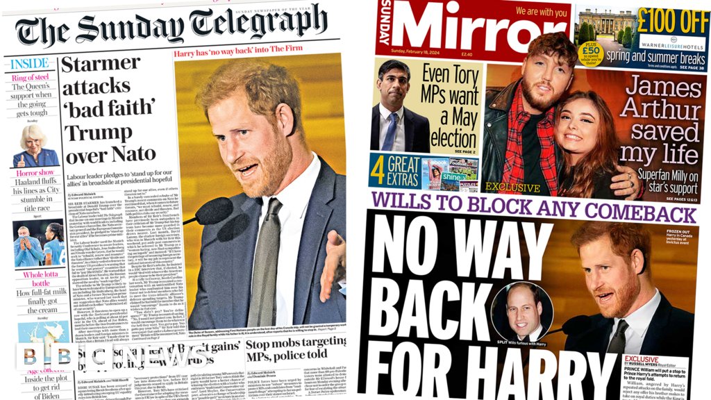 Labour leader discusses Nato and Prince Harry's potential return to royal duties in today's headlines. Read more on the key issues shaping the news at #BBCThePapers: ift.tt/4oaYKpM