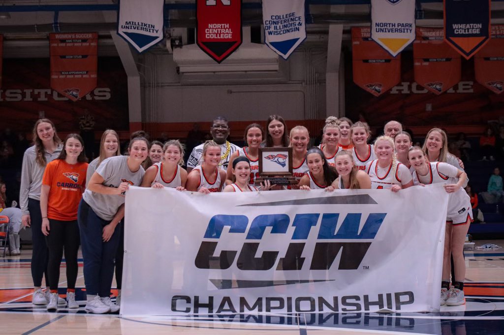 CCIW Women’s Basketball Co-Champions! 🏆💙