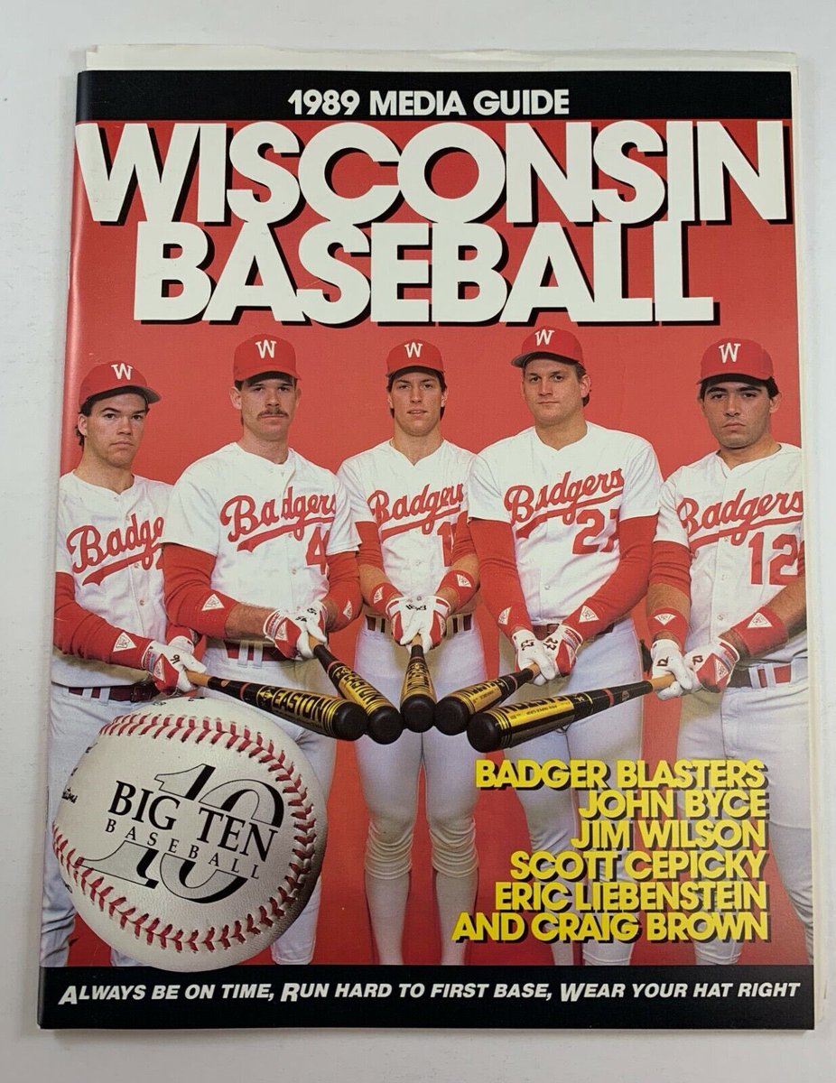 Imagine a world where Wisconsin Baseball would be opening their season this weekend. 

The school cut the baseball 33 years ago after the 1991 season. The #Badgers are the only #BigTen school without the sport.