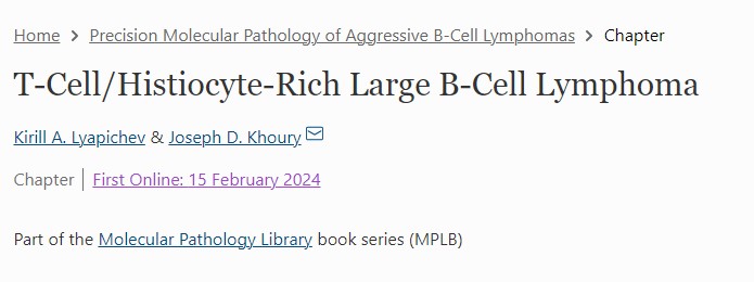 I am glad to share that our book is finally out! And I had a chance to contribute one of the chapters under the leadership of the one and only @JoeKhouryMD! I would like to thank two hematopathology🌟: @sanamloghavi and @evemariecrane for this an amazing opportunity! #hemepath