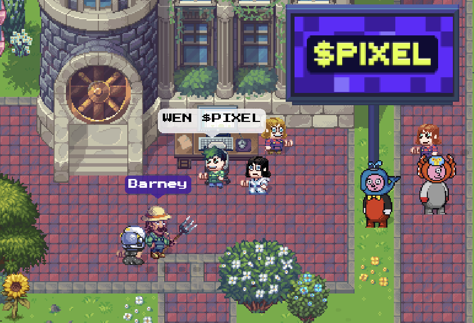 ngaber_'s tweet photo. @pixel_barney $PIXEL IS HERE ❤️ https://t.co/44JxwqQl5J