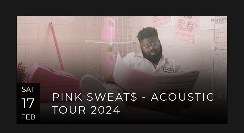 Pink Sweat$ @ Gramercy Theater NYC