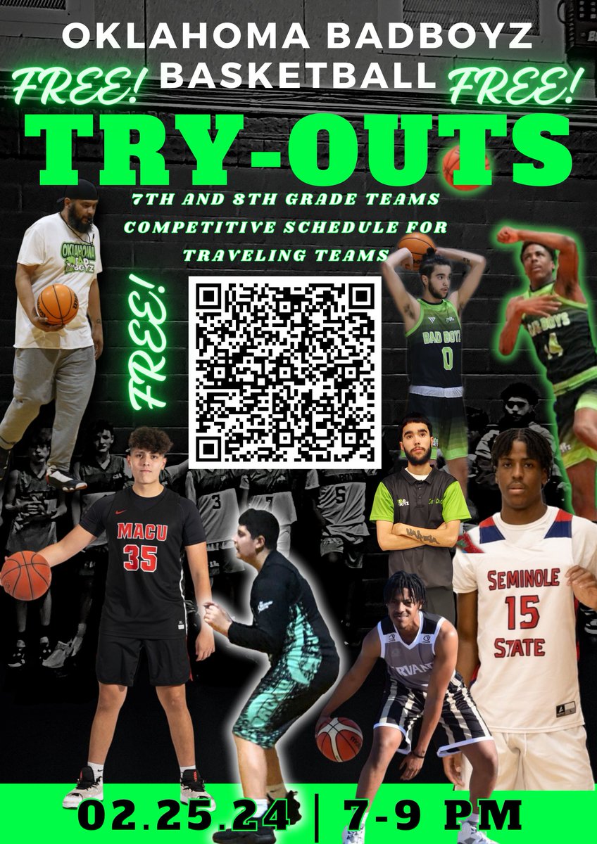 Come and be part of the family! We have a big season coming up with a very competitive schedule for the traveling teams. So if you haven't found a home register asap by scanning the QR CODE in the flyer