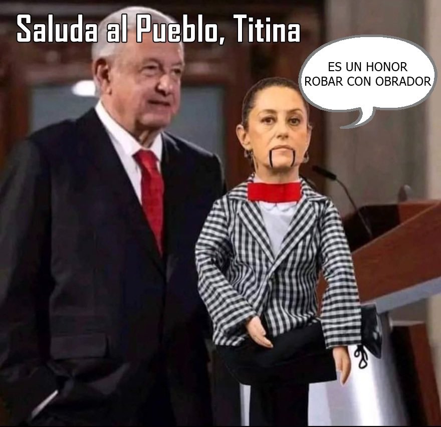 Necastanon19's tweet photo. @V_TrujilloM Titina “a” #NarcoCandidataClaudia3 #NarcoCandidataSheinbaum3 https://t.co/H2RV7RBND8