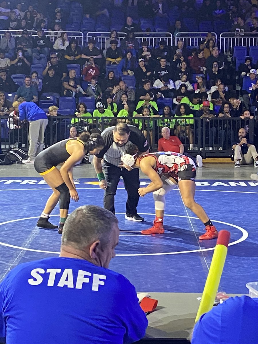 Huge Congratulations 🎉🥳 to State Champion 🏆 Cydney Davis for Winning 1st Place 🥇 at the 5A State Wrestling Tournament!! 

#LoyalForever