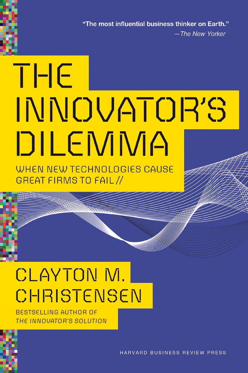 4) Le dilemme de l'innovateur par Clayton Christensen Dans ce livre influent, Christensen explore le concept d'innovation disruptive et comment les entreprises établies peuvent répondre aux nouvelles technologies et aux nouveaux entrants sur le marché.