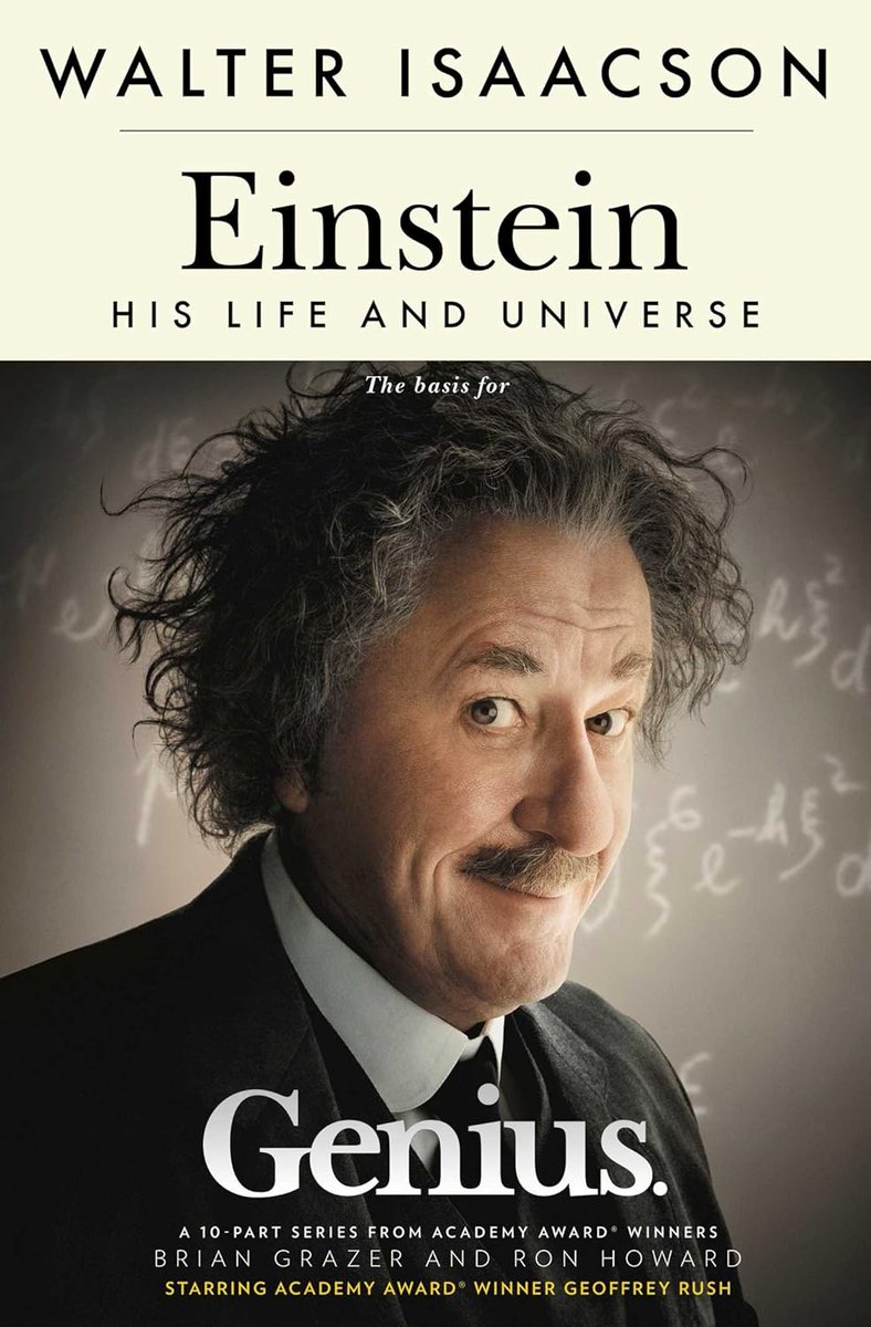10) Einstein : Sa vie et son univers par @WalterIsaacson Ce livre retrace la vie d'Albert Einstein, l'un des scientifiques les plus influents du 20e siècle, et explore ses théories révolutionnaires et leur impact sur le monde.