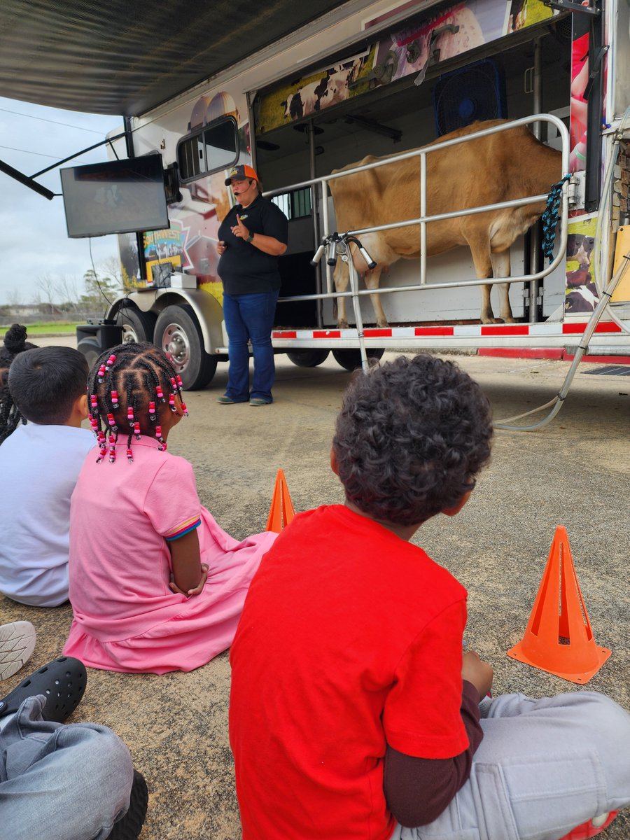 Getting Hands-On with #southwestdairyfarmers for @FBISDEarlyChild @QVE_Eagles because #prekisFUNdamental !
