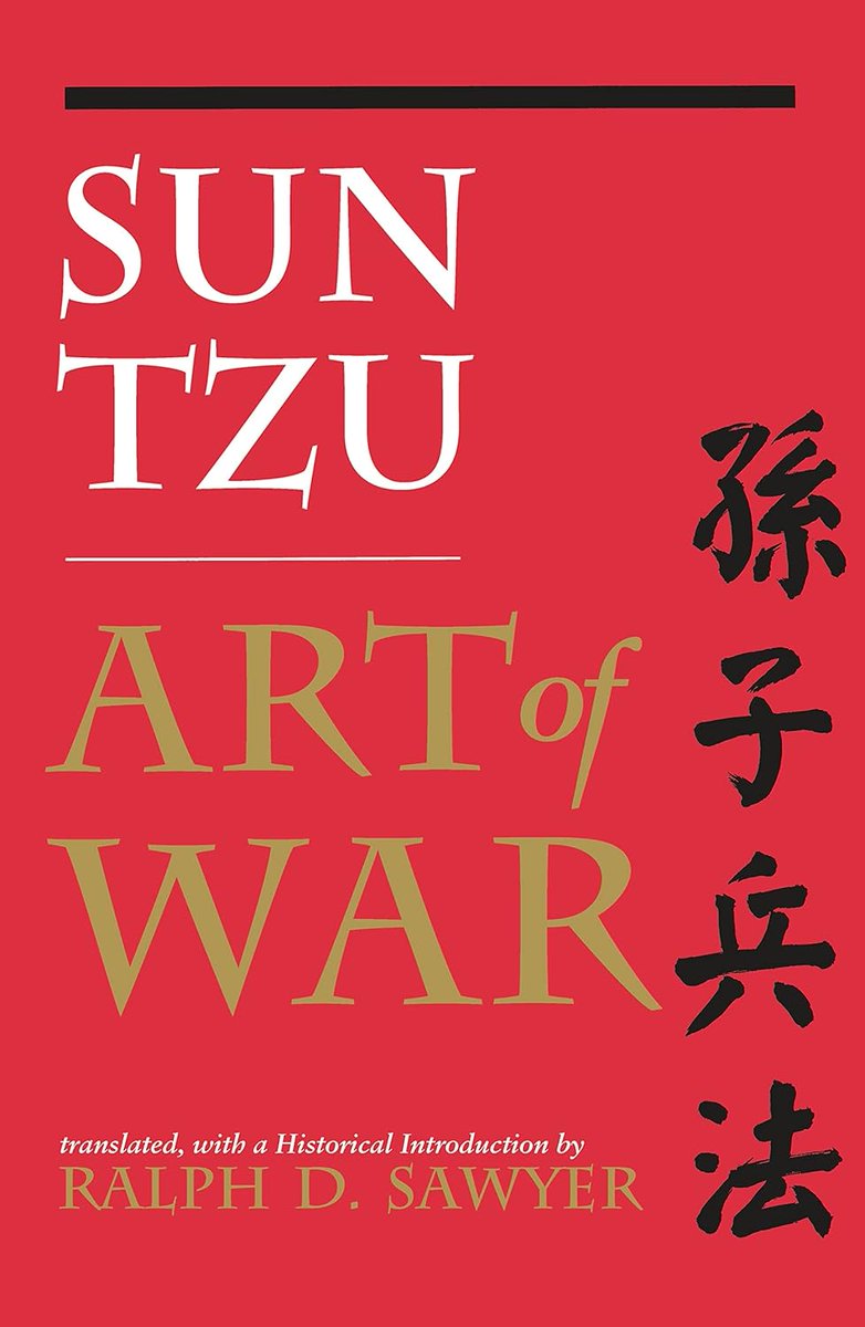 17) L'Art de la guerre par Sun Tzu Cette œuvre classique de stratégie militaire offre des idées sur le leadership, la planification et la prise de décision qui peuvent être appliquées au monde des affaires et à d'autres environnements compétitifs.