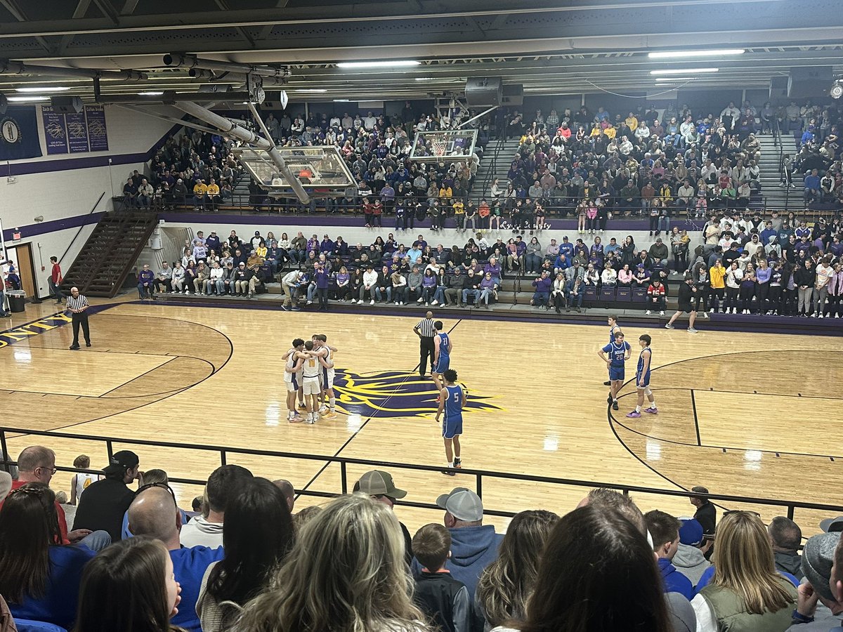 Tip-off time here in Eddyville.