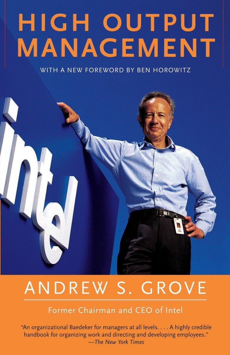 19) La gestion de haute performance par Andrew S. Grove Ce livre offre un regard détaillé sur les principes et pratiques de gestion du co-fondateur d'Intel Andrew Grove, se concentrant sur l'importance de fixer des objectifs clairs, de mesurer les progrès et de prendre des décisions basées sur les données.