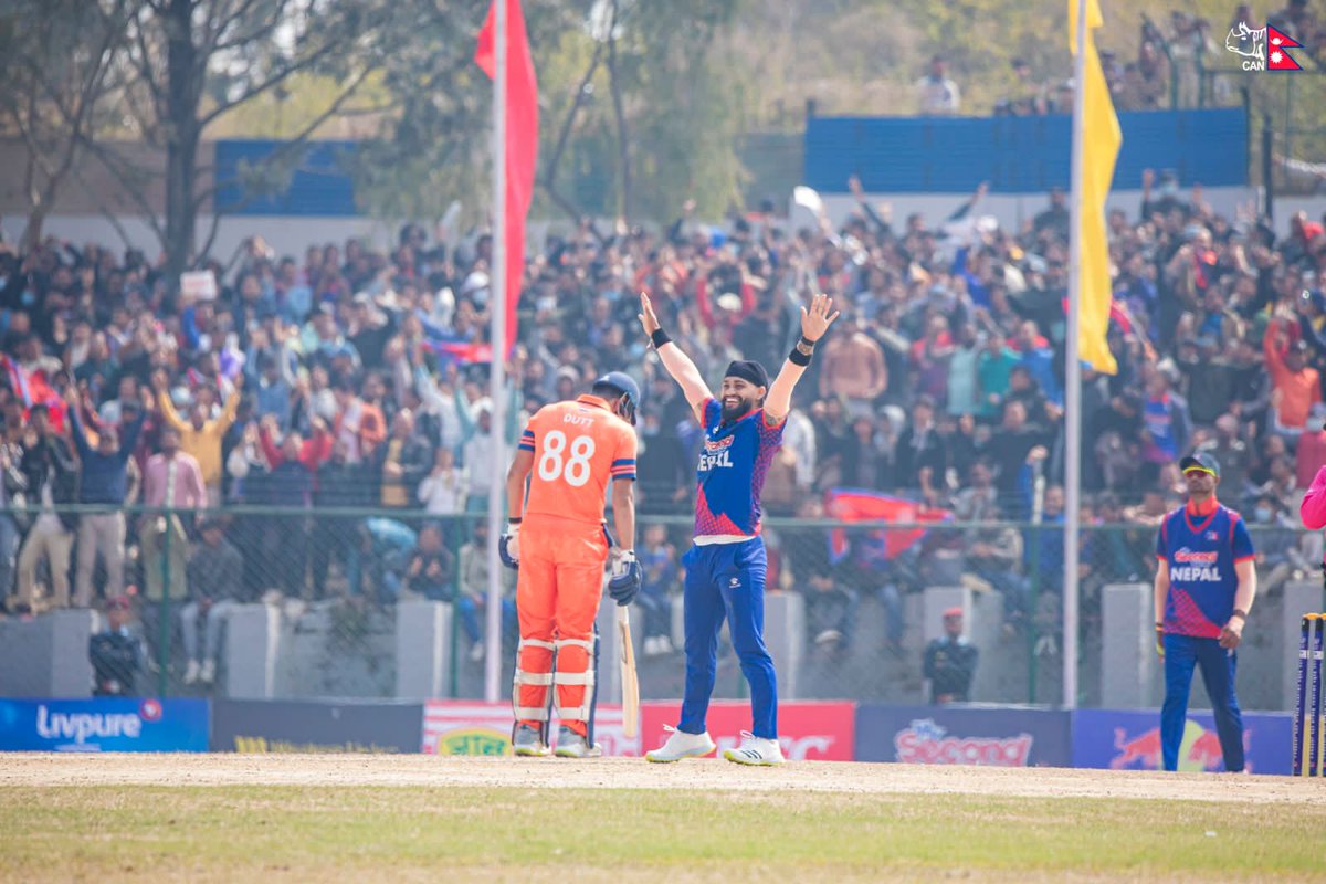Good win with the lads! 
Love everything about this team. We go again. #NepalCricket #NEPvNED