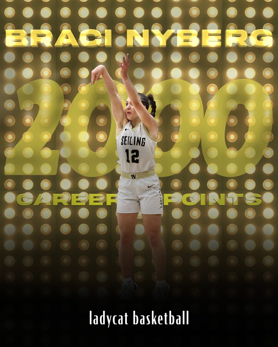 In her final home game, <a href="/BraciNyberg/">Braci Nyberg</a> joined an exclusive club. Hard work and great teammates paying off!
<a href="/IWasAtTheGame/">I Was At The Game</a> <a href="/okhsscores/">Oklahoma HS Extreme</a> <a href="/SBLiveOK/">Oklahoma High School On SI</a> <a href="/HSVarsity/">HSVarsity from The Oklahoman</a> <a href="/halliehart/">vick</a> <a href="/TRiggsK101/">Tyler Riggs</a> <a href="/EquitySportsGrp/">Equity Sports Group</a> <a href="/Tyaga_Inc/">TYAGA INC</a> <a href="/BringingCulture/">Bringing the Culture</a> <a href="/JasonGreenBball/">Jason Green - PGH Oklahoma Scout</a> <a href="/thecooldude52/">Hunter Sheppard</a> <a href="/prep_super/">Super Prep</a>