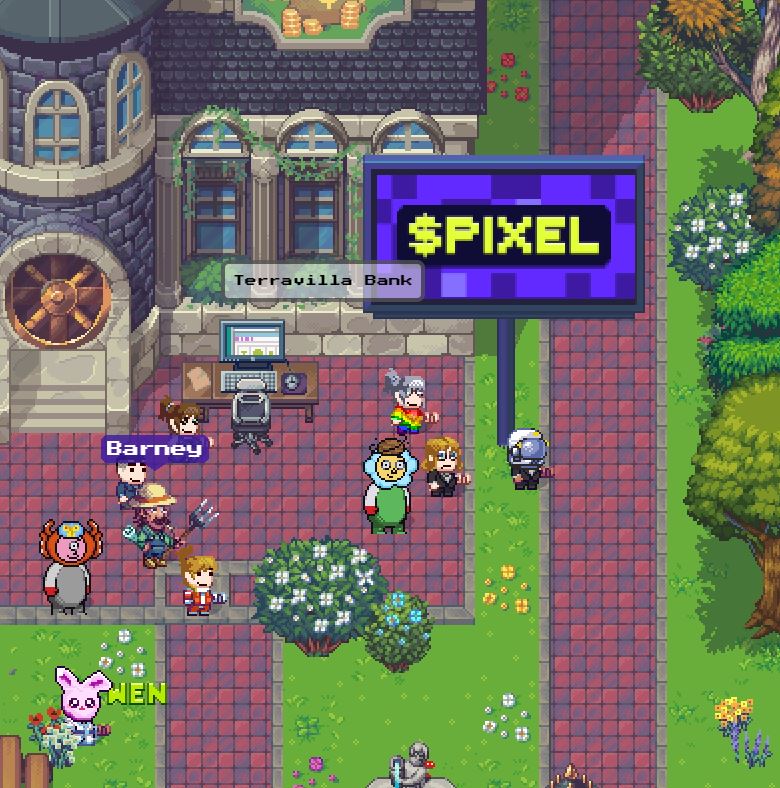MisSunDay_'s tweet photo. @pixel_barney $PIXEL i'm a rainbow charactor :D! https://t.co/SoST7jQ8aA