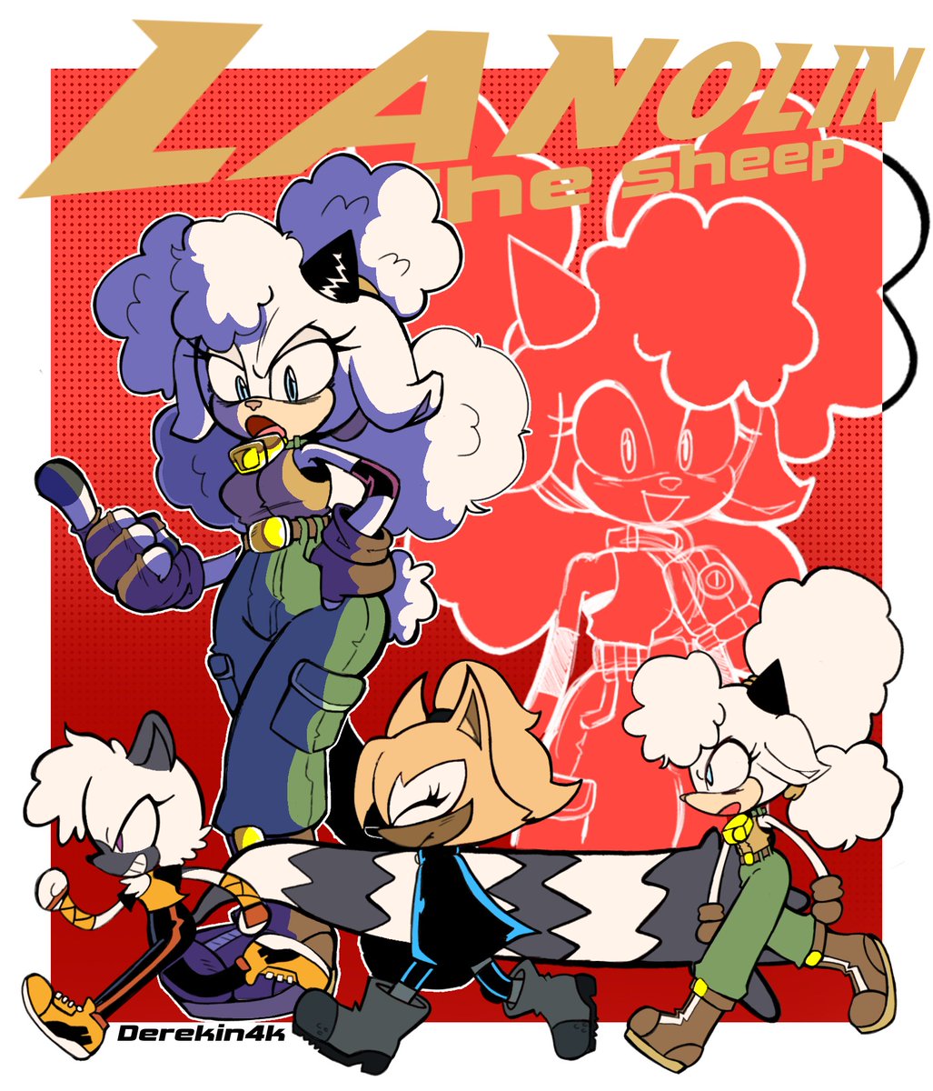 Lanolin the sheep...zzZ
#Lanolinthesheep #SonicTheHedeghog #sonicidw