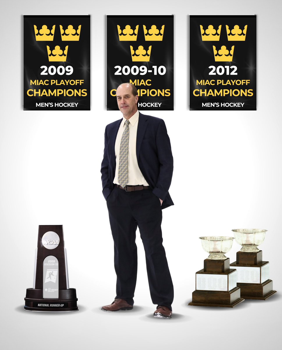 24 seasons. 267 wins. 3x MIAC Coach of the Year. 3x MIAC Champion. And a NCAA Runner-Up finish. 𝐓𝐡𝐚𝐧𝐤𝐬 𝐟𝐨𝐫 𝐞𝐯𝐞𝐫𝐲𝐭𝐡𝐢𝐧𝐠, 𝐏𝐞𝐭𝐞𝐲. #GoGusties | #d3hky