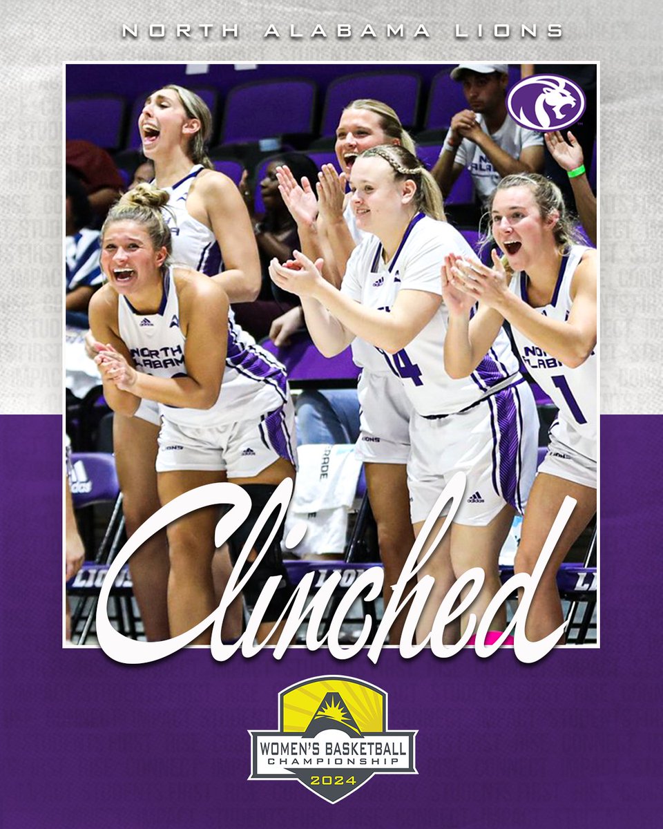 🏀🚨𝐂𝐋𝐈𝐍𝐂𝐇𝐄𝐃🚨🏀 @UNAHOOPS has clinched a spot in the #ASUNWBB Championship after getting the W! 💯👏 🔗 | asunsports.org/tournaments/?i… #ASUNBuilt | #RoarLions 🦁