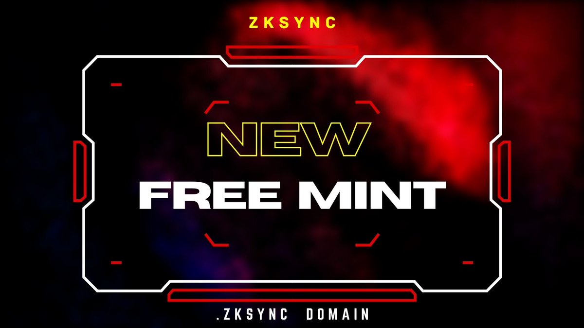 🎉 New Free Minting Event: Holders of #zkSync domain addresses can now mint 1 million Bee and an NFT for free! ⏰ Mint Now: zns.is 🎁 10,000 ZNS to 30 people ✅ RT & Tag 3 & Address