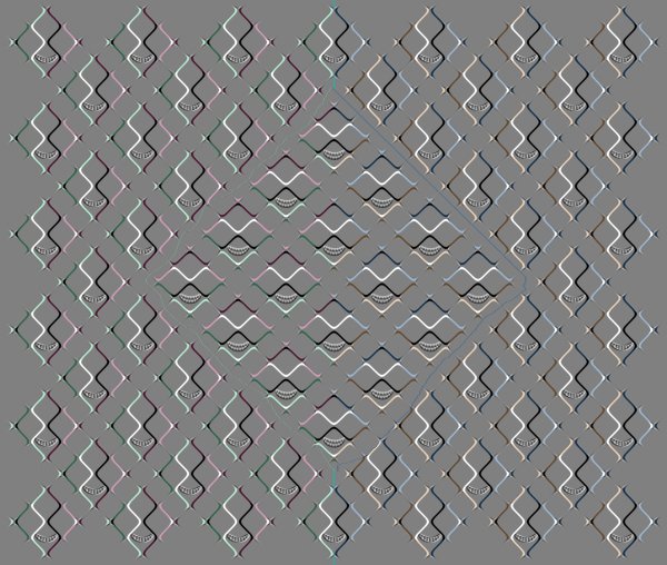 The inset appears to move.